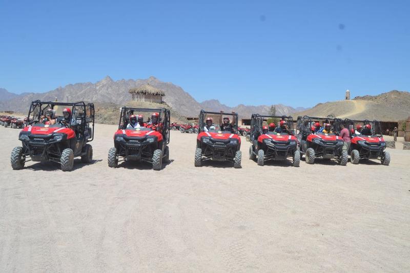 Our buggy fleet at the station