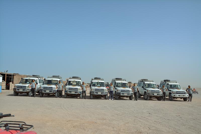 Our 4×4 jeep fleet